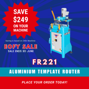 FR221 Aluminium Template Router