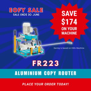 FR223 Aluminium Template Router