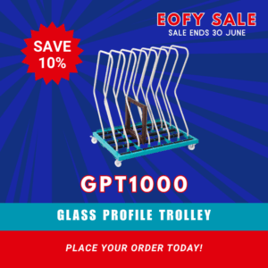 GPT 1000 Glass Profile Trolley
