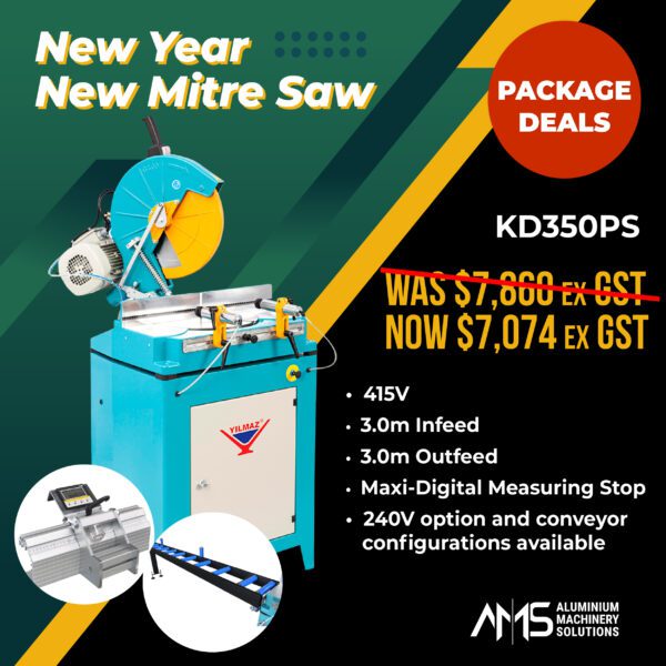 KD350PS Aluminium Cutting Mitre Saw