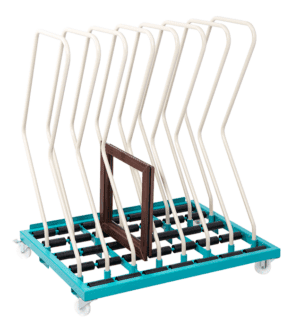 Glass and window trolley