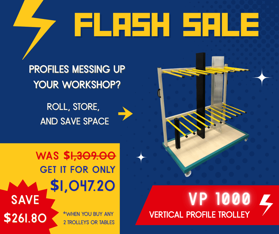 VP 1000 VERTICAL PROFILE TROLLEY