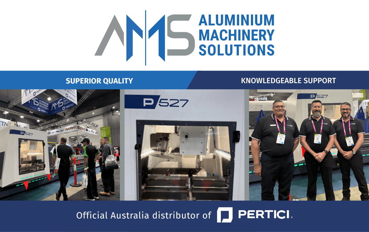 AMS Aluminium Machinery Solutions. Official Australia Distributor of Pertici.
